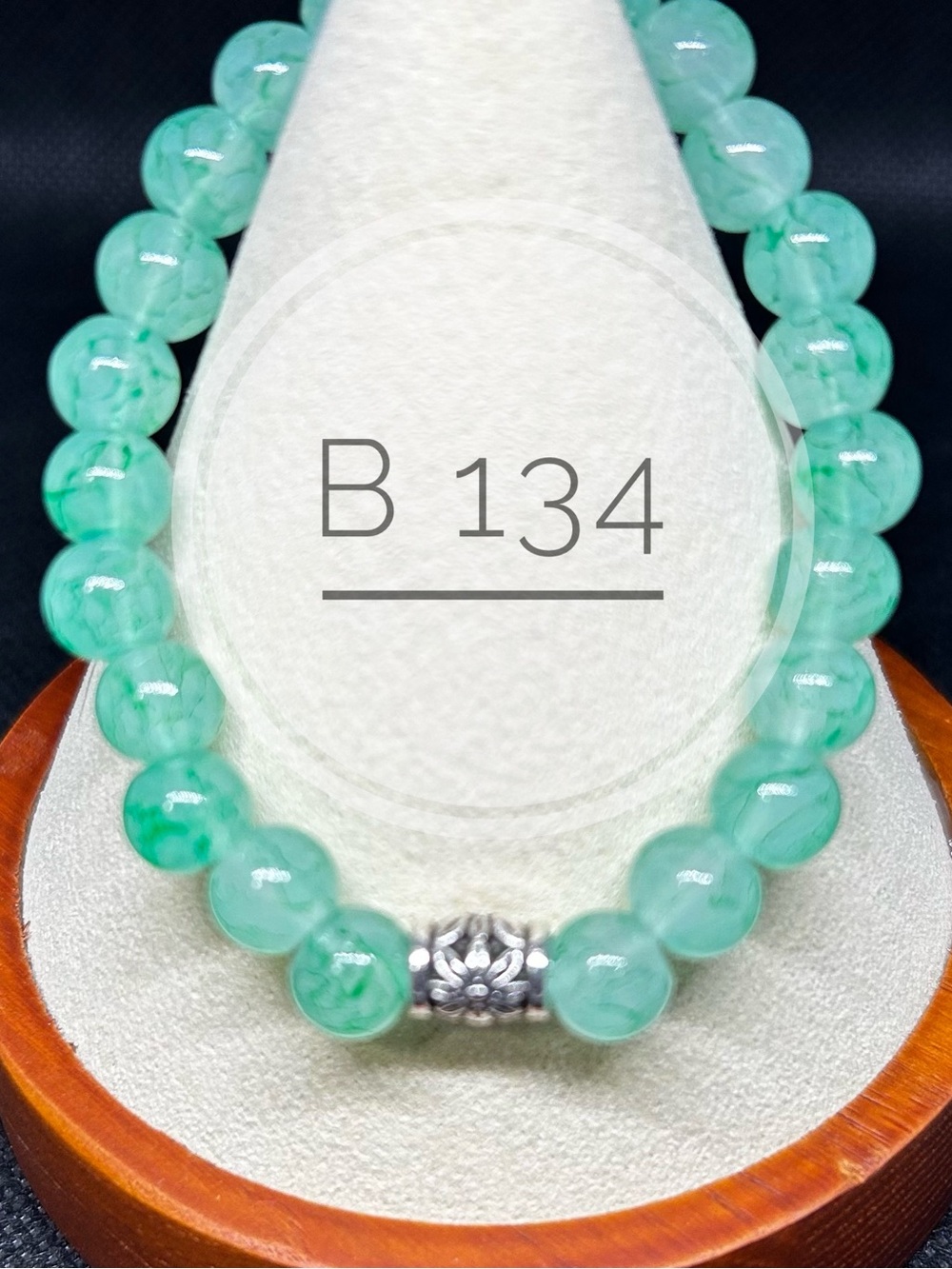 Green Stretch Bracelet